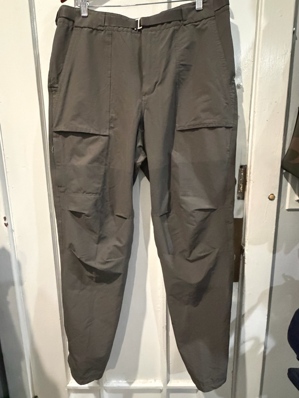 REI Men's Cargo Pants in Olive Green
